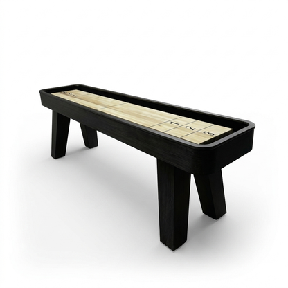 Modern Black Shuffleboard Table 9 Ft – Blackwell Forge™