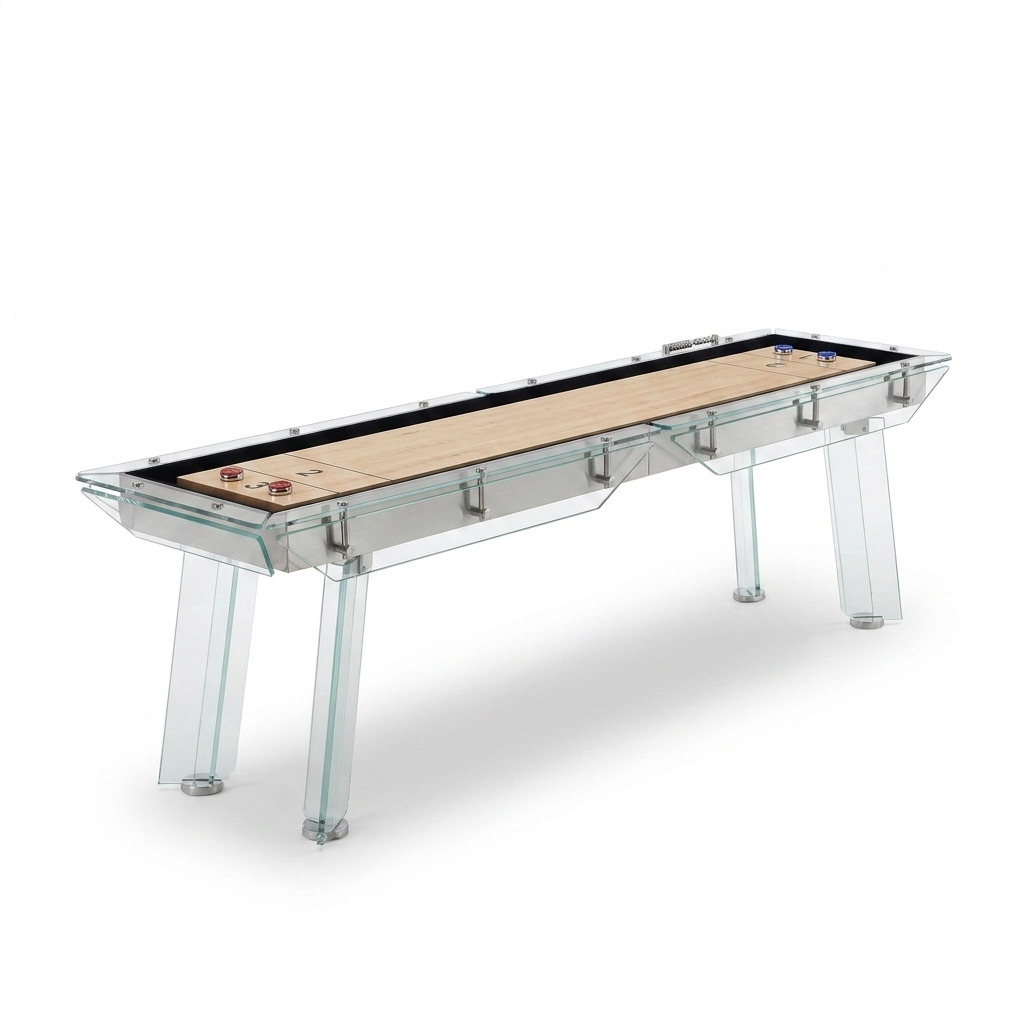 Glass Shuffleboard Table 9 Ft – Blackwell Aura™