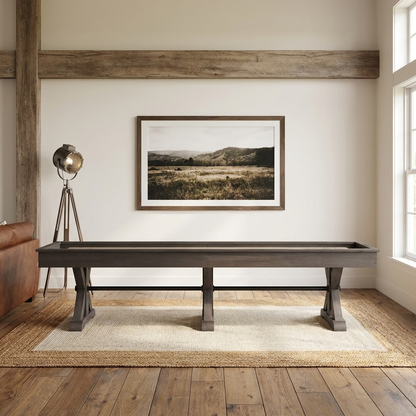 Solid Wood Shuffleboard Table 9 Ft – Blackwell Heritage™