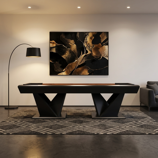 Luxury Walnut Shuffleboard Table 9 Ft – Blackwell Monarc™