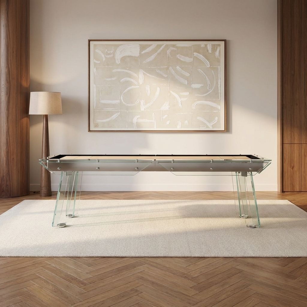 Glass Shuffleboard Table 9 Ft – Blackwell Aura™